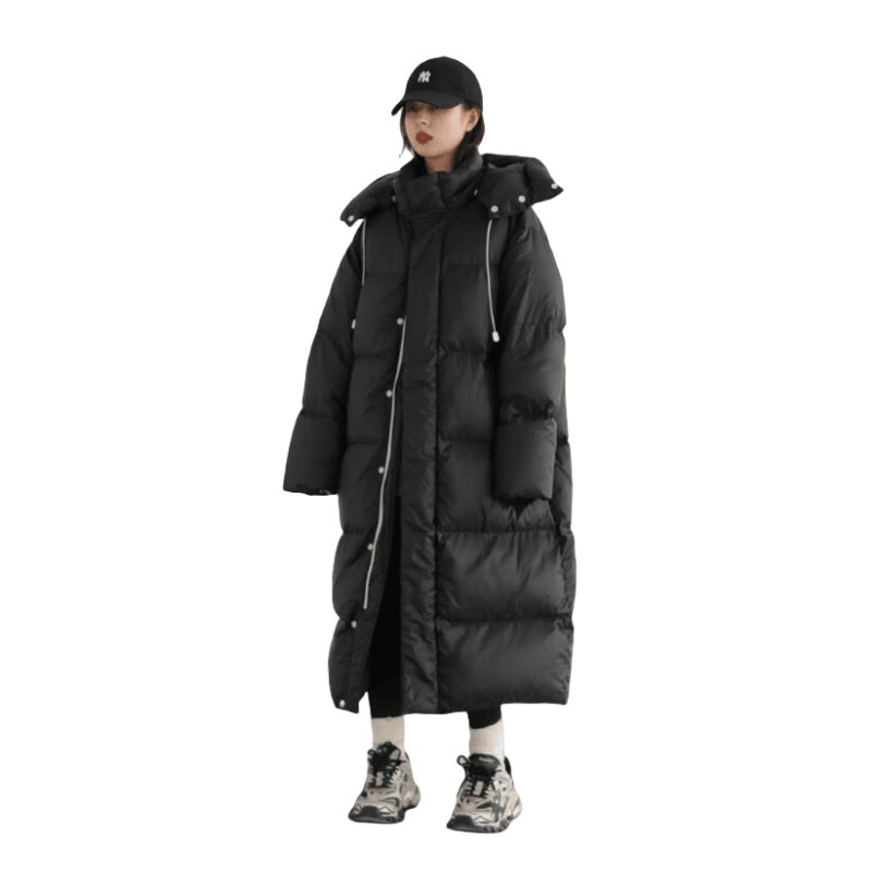 Women's Long Down Coat Parka Jacket