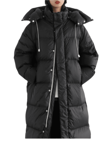 Women's Long Down Coat Parka Jacket